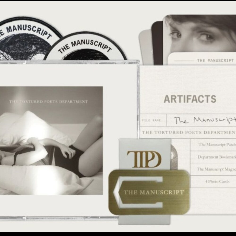 Tourtured poets deluxe cd Manuscript